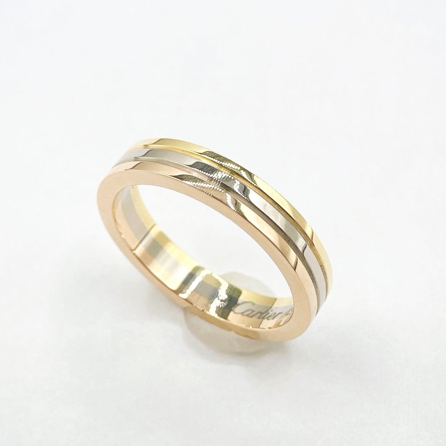 Cartier Vendome Louis Three Color Ring 49 mm — view 2