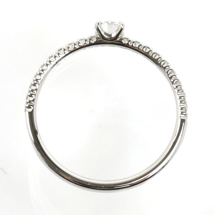 Cartier Etain Cell de Solitaire Half Eternity Ring Diamond — view 4