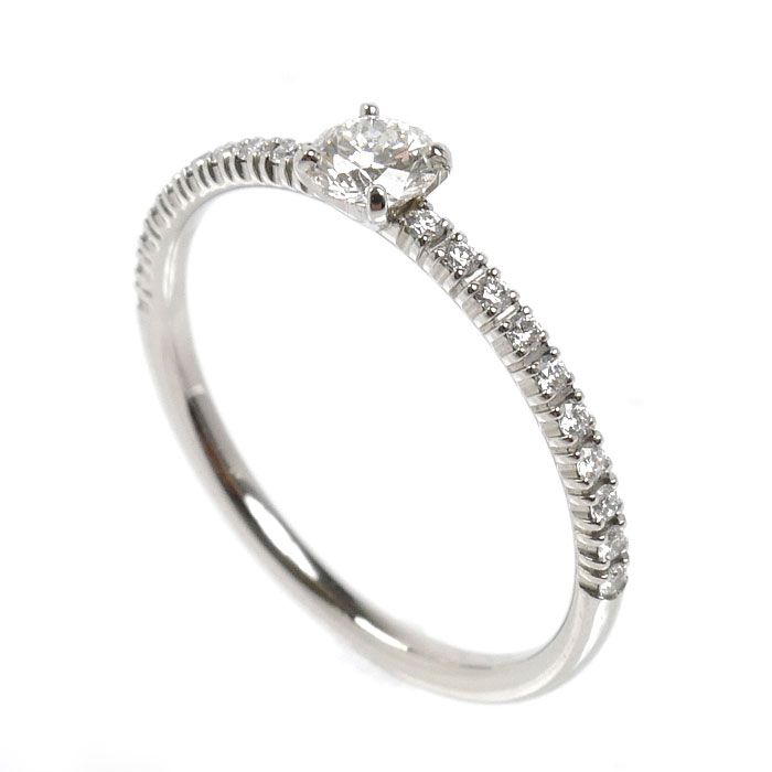 Cartier Etain Cell de Solitaire Half Eternity Ring Diamond — view 2