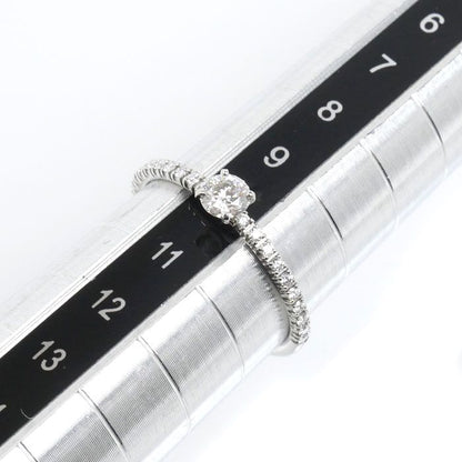 Cartier Etain Cell de Solitaire Half Eternity Ring Diamond — view 6