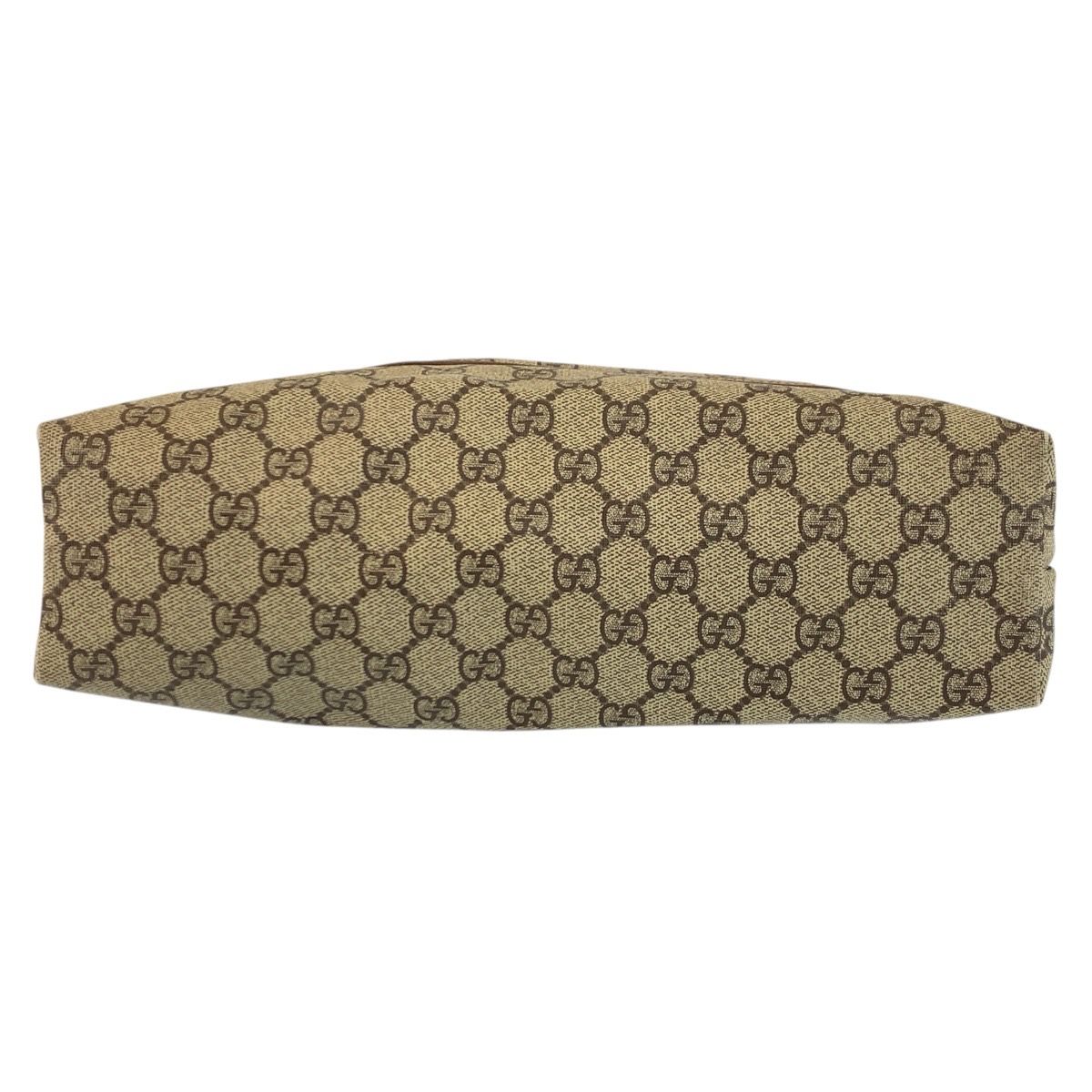 Gucci Sherry Line Beige GG Supreme Canvas 002 58 Tote Shoulder Bag — view 9