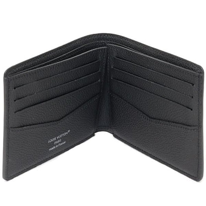 Louis Vuitton Portefeuille Calf Damoflage Black Canvas Noir Wallet — view 5