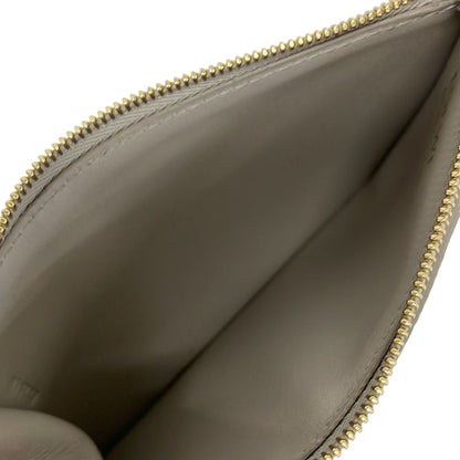 Loewe Coin Case Card Holder Light Gray L-shaped Fastener Fragment — view 3