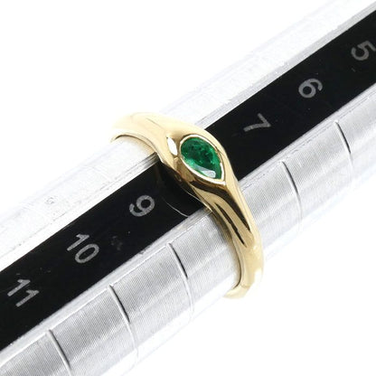 Tiffany & Co 18k Yellow Gold Ring Emerald — view 6