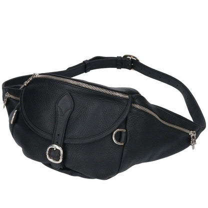Chrome Hearts 1 Snat Pack Daga Zip Gun Slinger Belt Leather Waist Bag