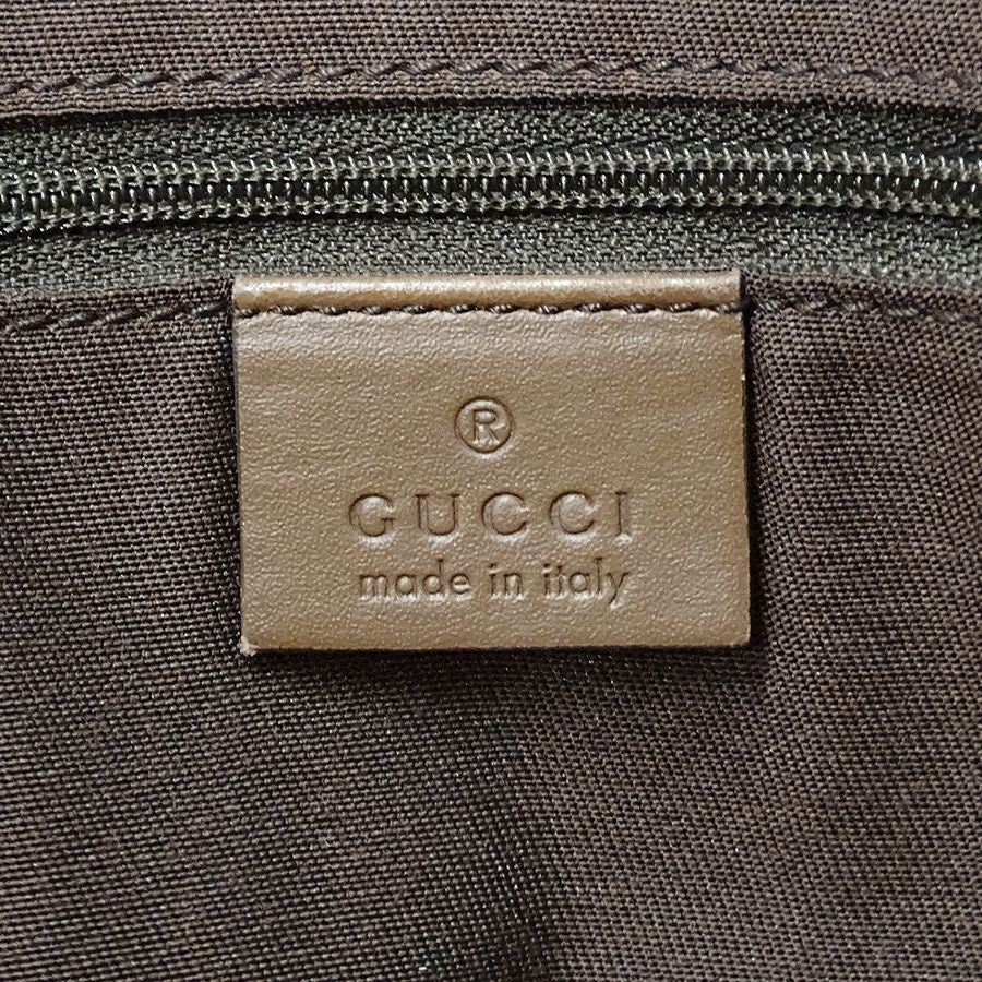 Gucci Tote Shoulder Bag 2-Way GG Canvas Beige Brown — view 6