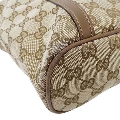 Gucci Tote Shoulder Bag 2-Way GG Canvas Beige Brown — view 9