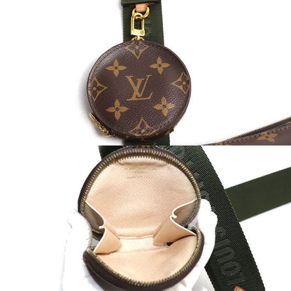Louis Vuitton Multi Pochette Accessoire 2-Way Shoulder Bag Monogram Brown Khaki — view 4
