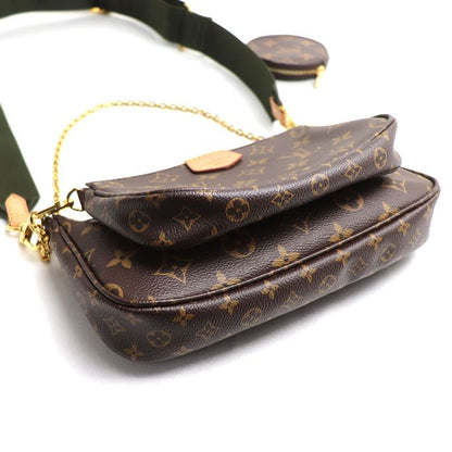 Louis Vuitton Multi Pochette Accessoire 2-Way Shoulder Bag Monogram Brown Khaki — view 3