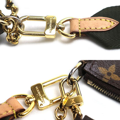 Louis Vuitton Multi Pochette Accessoire 2-Way Shoulder Bag Monogram Brown Khaki — view 7