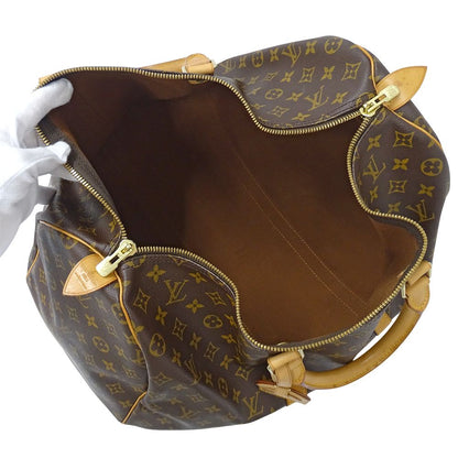Louis Vuitton Monogram Boston Bag Keepall 50 Brown Large Travel — view 5