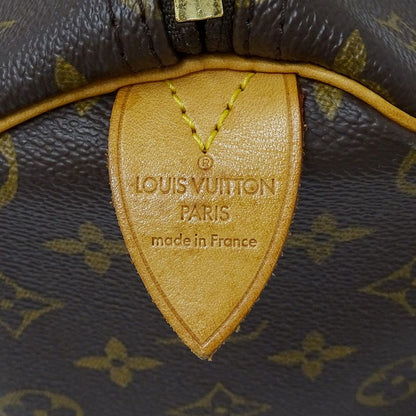 Louis Vuitton Monogram Boston Bag Keepall 50 Brown Large Travel — view 6