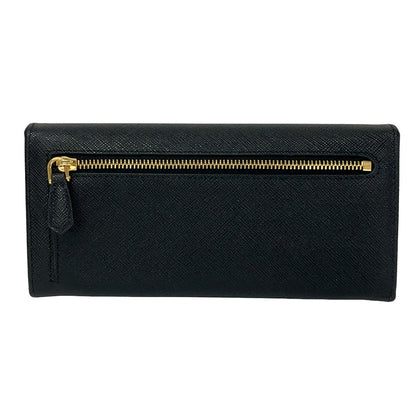 Prada Wallet Black Hibiscus Inside Multicolor Leather — view 2