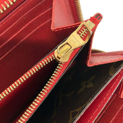 Louis Vuitton Wallet Monogram Zippy Cerise Leather — view 6