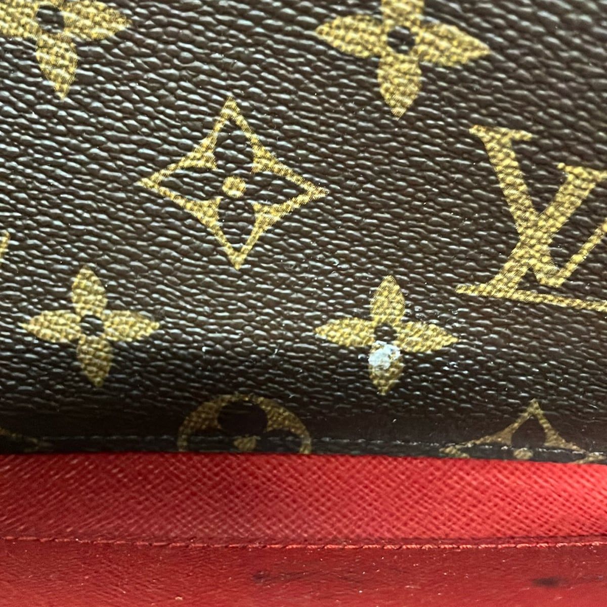 Louis Vuitton Wallet Monogram Zippy Cerise Leather — view 8