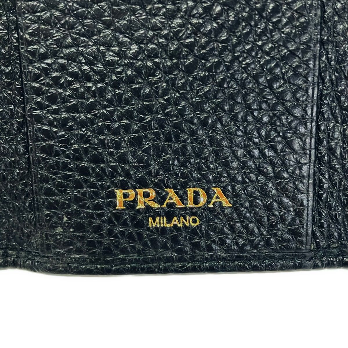 Prada Key Case Black 6 Hooks Leather Key Holder — view 5