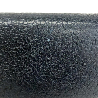 Prada Key Case Black 6 Hooks Leather Key Holder — view 7