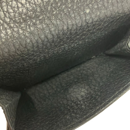 Prada Trifold Wallet Black Leather — view 4