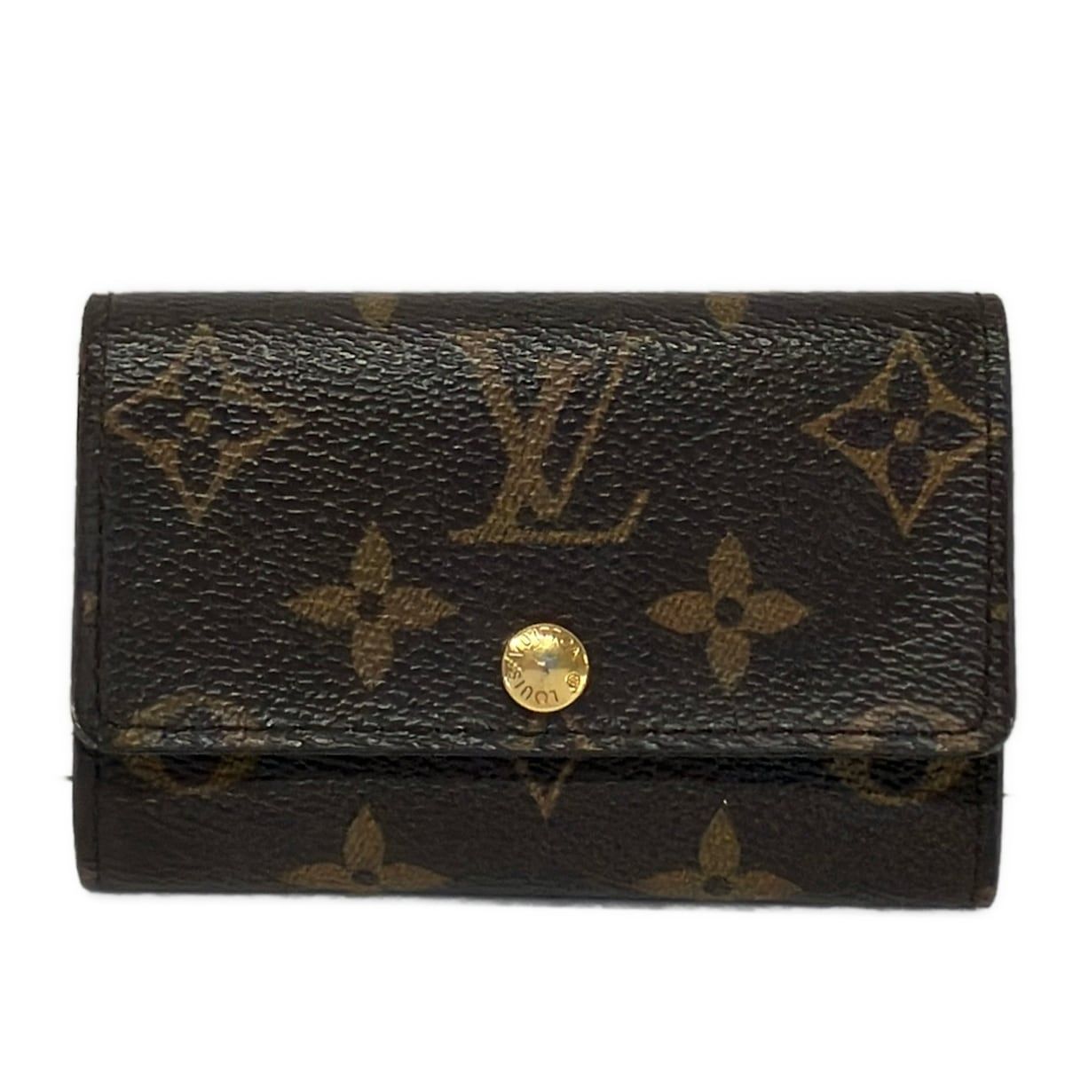 Louis Vuitton Key Case Monogram Multicles 6 Alma Nyack Initial