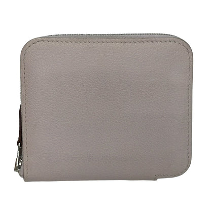 Hermes Coin Case Azap Compact Silk in Move Pale Silver