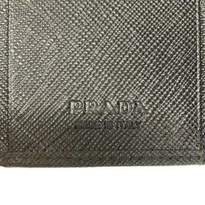 Prada Key Case Black 6 Hooks Leather Key Holder — view 5