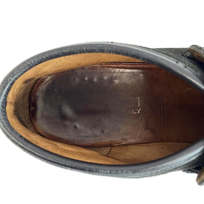 Gucci Chukka Boots Suede Horsebit Gold 36 Black — view 7