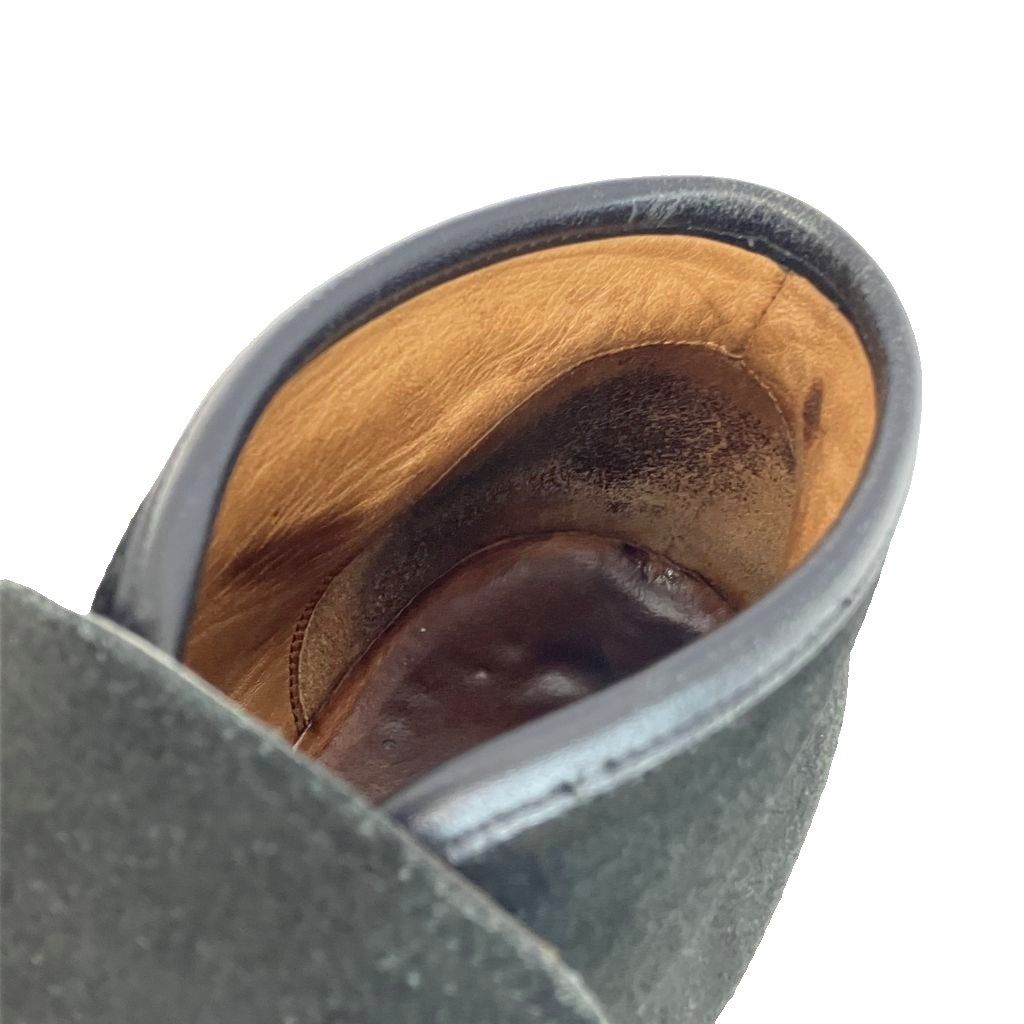 Gucci Chukka Boots Suede Horsebit Gold 36 Black — view 9