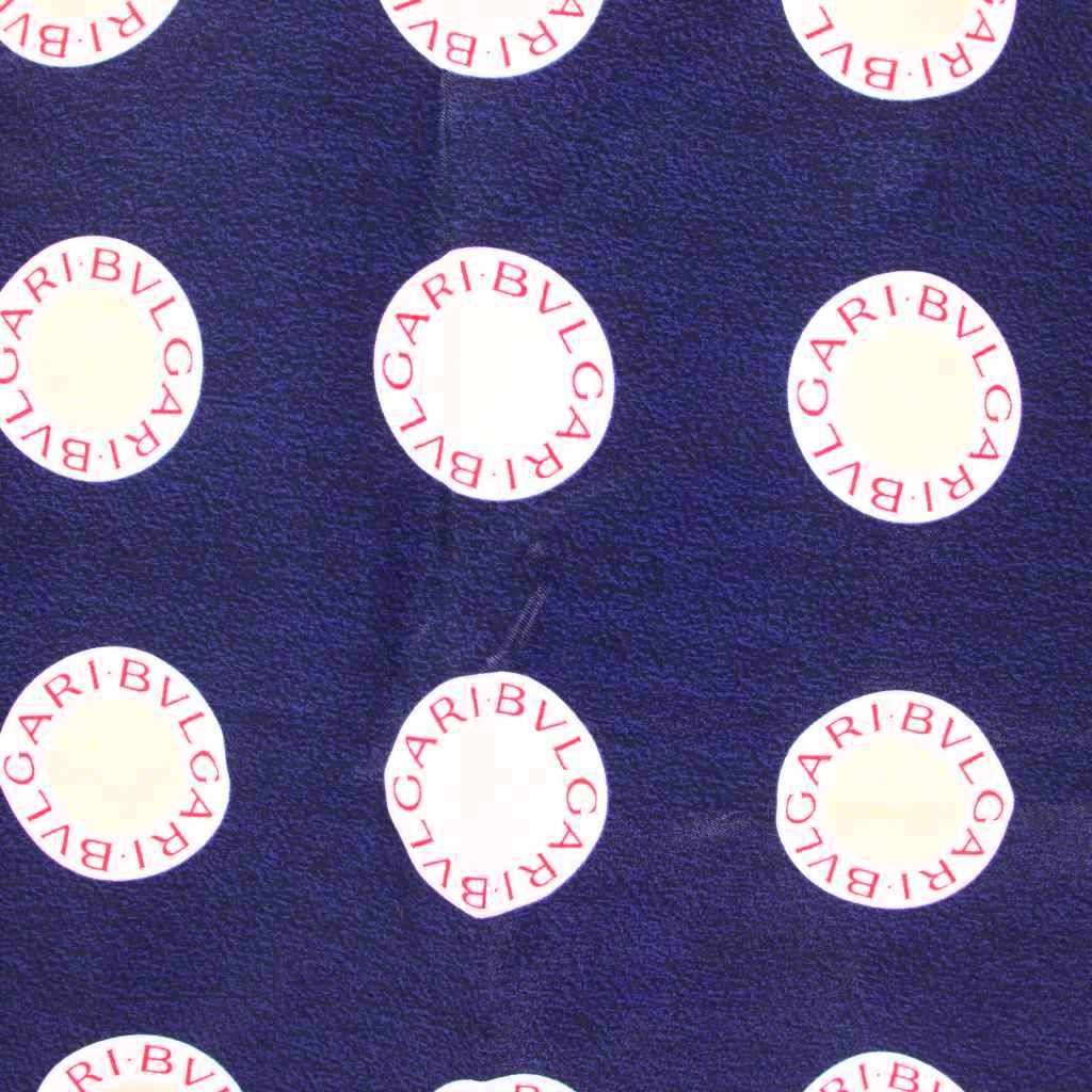 Bvlgari Scarf Dot Pattern Logo All Over — view 6