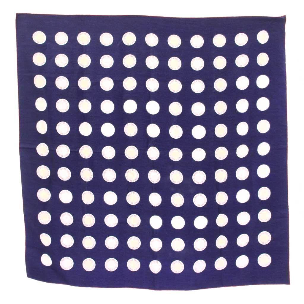 Bvlgari Scarf Dot Pattern Logo All Over