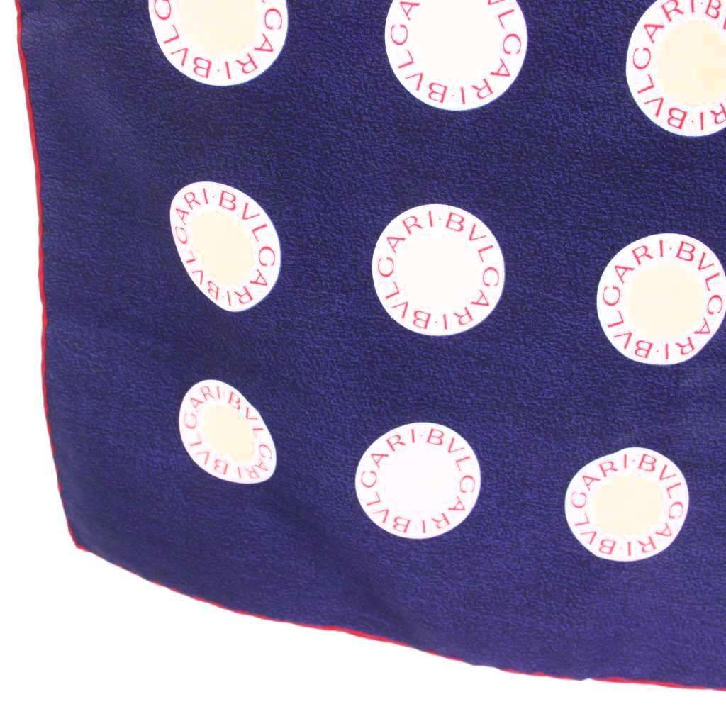 Bvlgari Scarf Dot Pattern Logo All Over — view 7