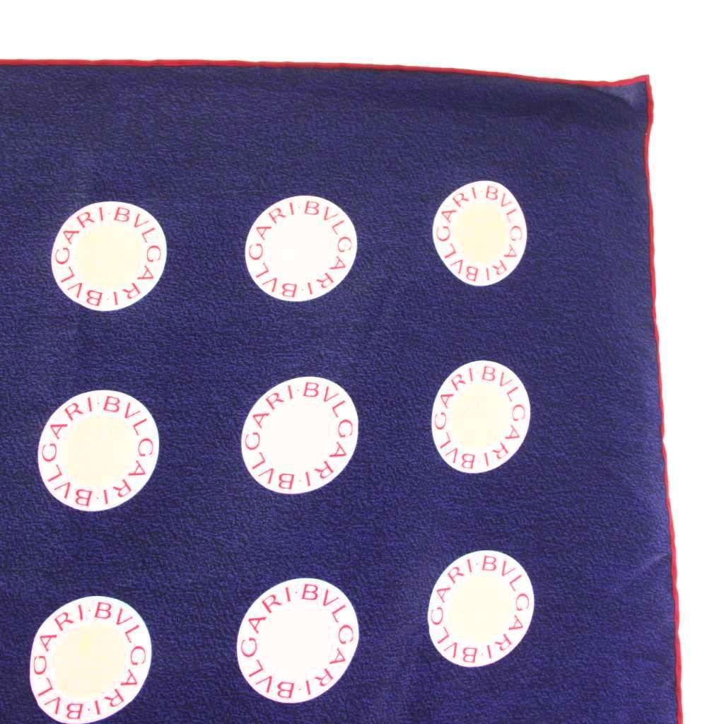 Bvlgari Scarf Dot Pattern Logo All Over — view 5
