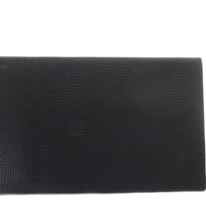 Loewe Wallet No Coin Purse Billfold Leather Logo Black — view 3