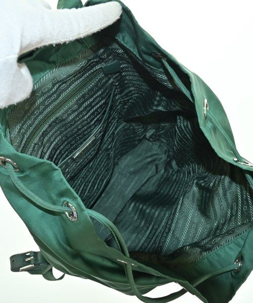 Prada Backpack Green — view 4