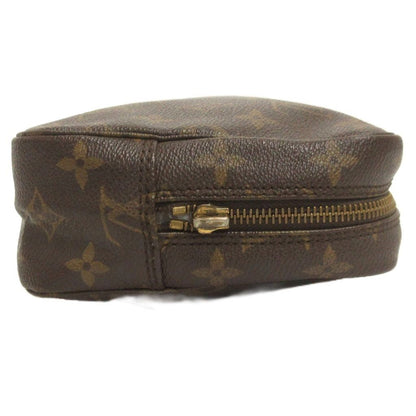 Louis Vuitton Tourtoilet Pouch Second Monogram Leather Brown — view 2