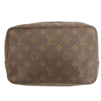 Louis Vuitton Tourtoilet Pouch Second Monogram Leather Brown — view 3