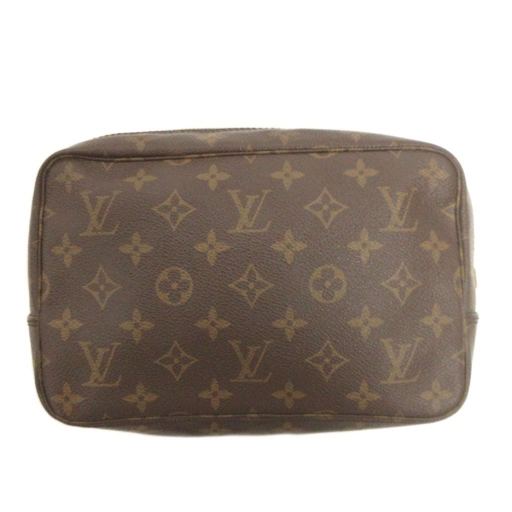 Louis Vuitton Tourtoilet Pouch Second Monogram Leather Brown