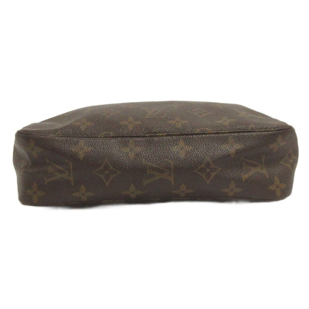 Louis Vuitton Tourtoilet Pouch Second Monogram Leather Brown — view 4