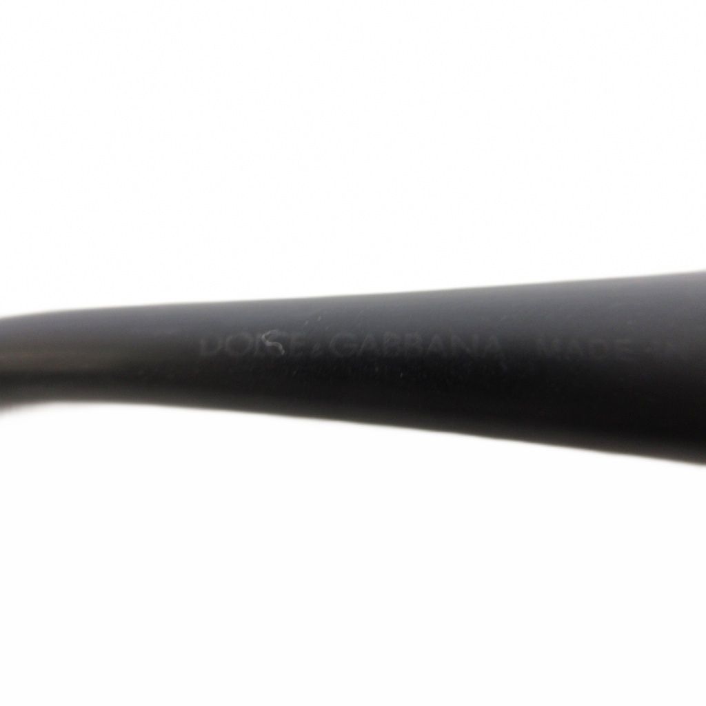 Dolce & Gabbana Sunglasses Square Logo Black Eyewear — view 6