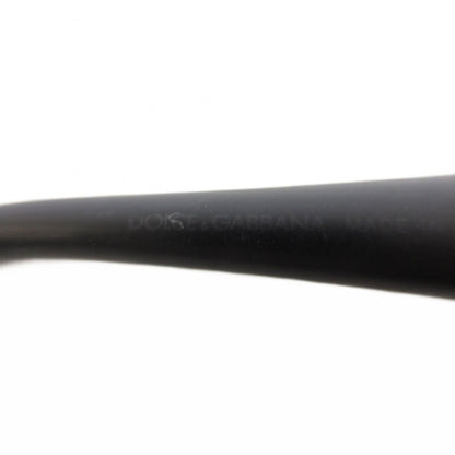 Dolce & Gabbana Sunglasses Square Logo Black Eyewear — view 6