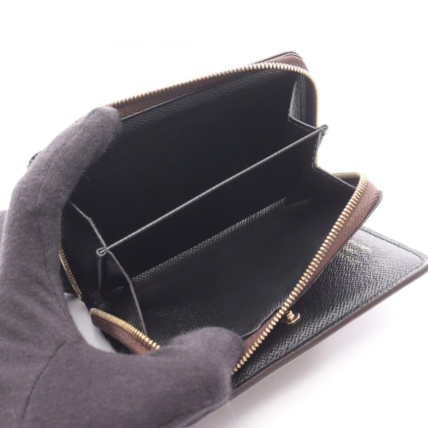 Louis Vuitton Bifold Wallet Portefeuille Monogram Reverse Leather Lou — view 4
