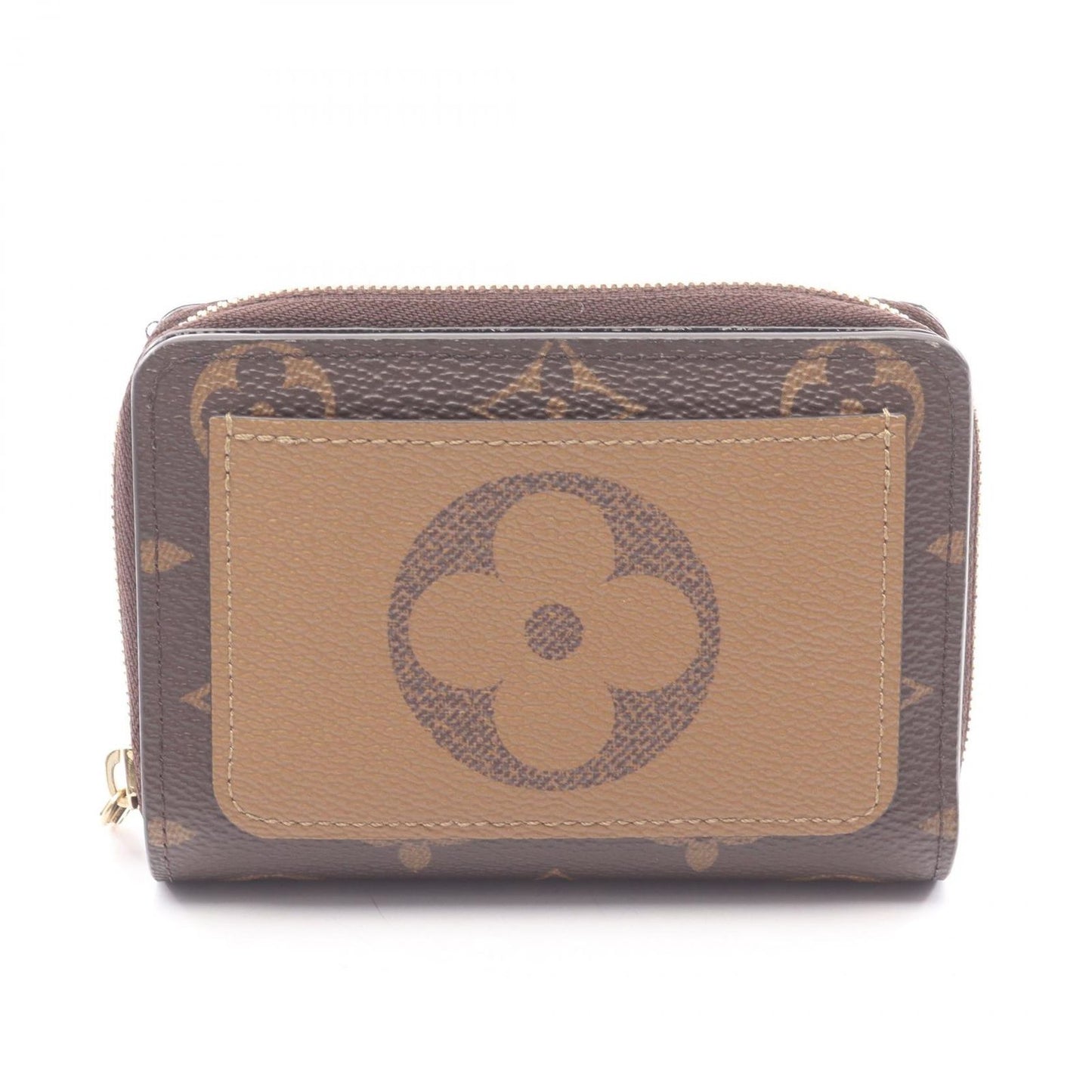 Louis Vuitton Bifold Wallet Portefeuille Monogram Reverse Leather Lou