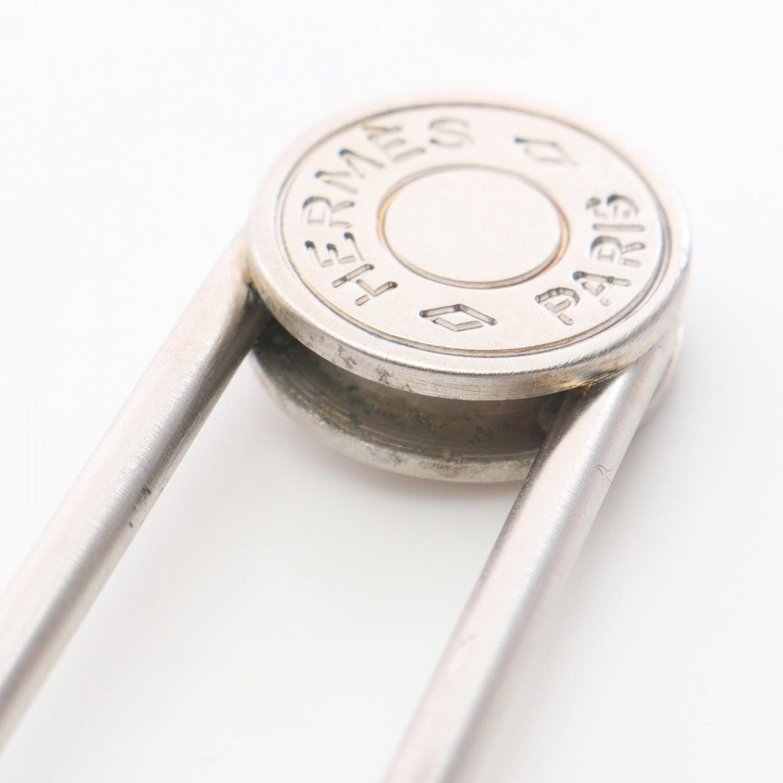 Hermes Brooch Series Safety Pin Stainless Steel — view 5