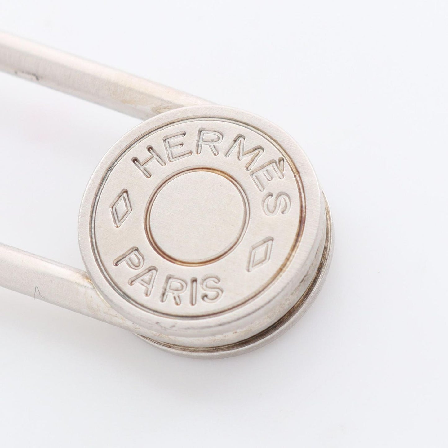 Hermes Brooch Series Safety Pin Stainless Steel — view 3