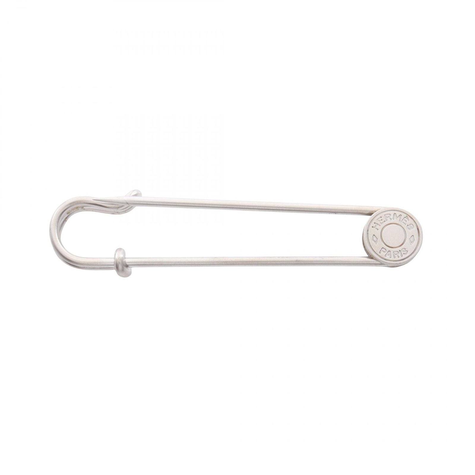 Hermes Brooch Series Safety Pin Stainless Steel — view 2