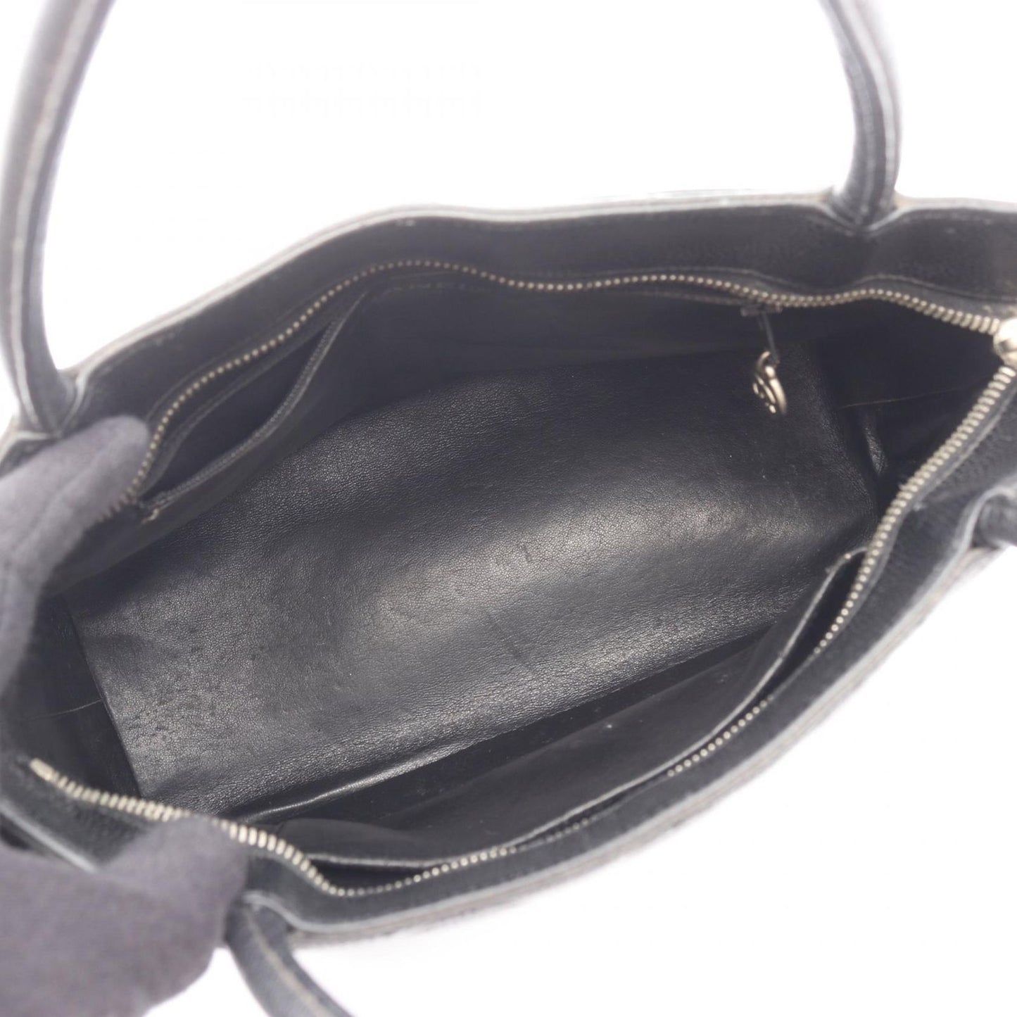 Chanel Tote Medallion Black Caviar Leather — view 3