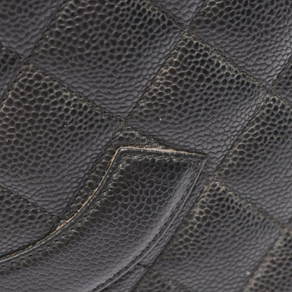 Chanel Tote Medallion Black Caviar Leather — view 6