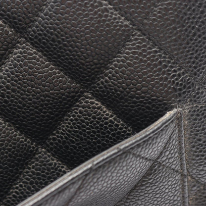 Chanel Tote Medallion Black Caviar Leather — view 8