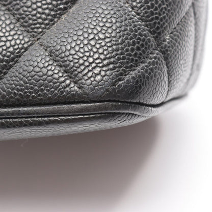 Chanel Tote Medallion Black Caviar Leather — view 7