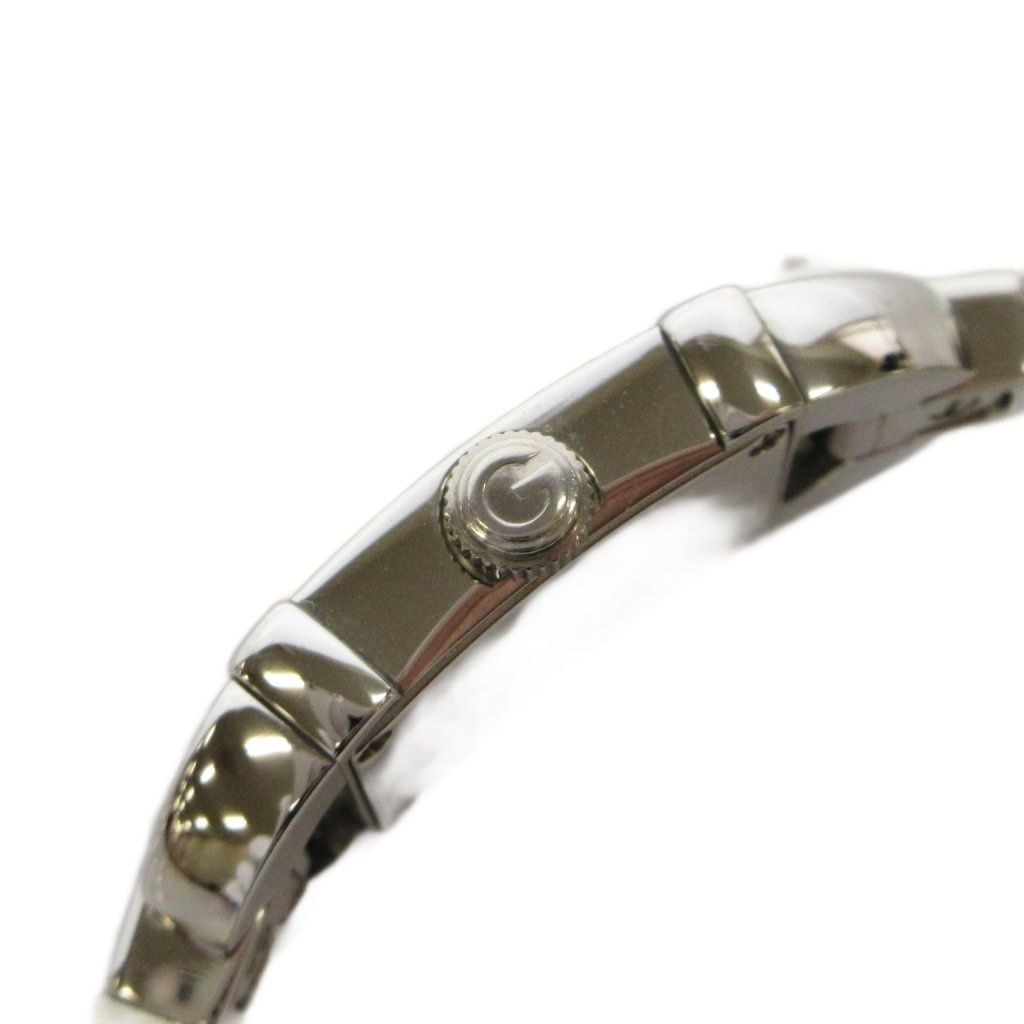 Gucci Watch Analog 2 Hand Quartz Beige Silver — view 7
