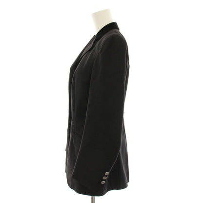Hermes Tailored Jacket Single Black YT — view 2